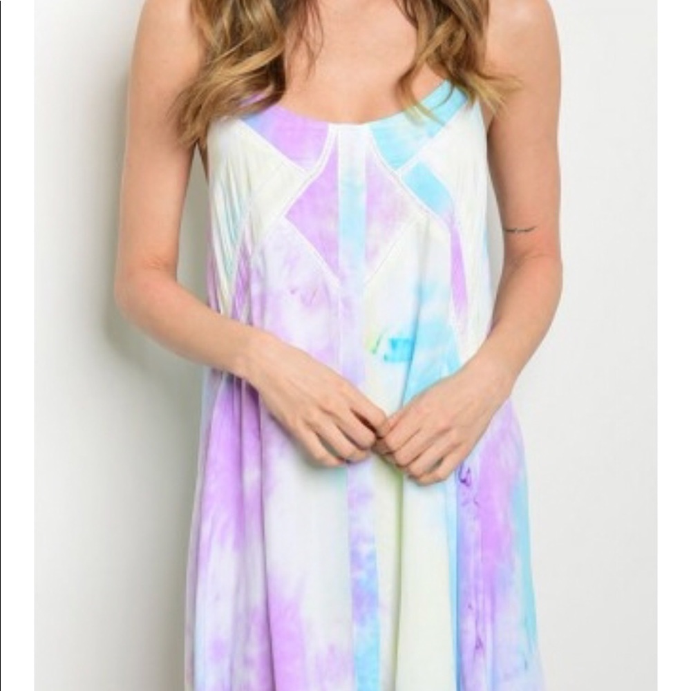 Tie dye dress